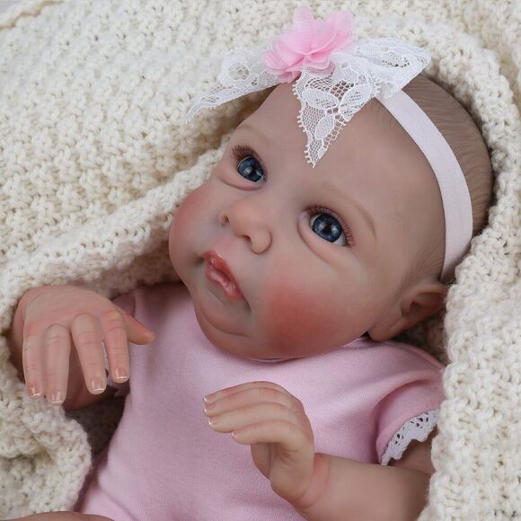 Charex Lifelike Reborn Baby Dolls - 20 Inch Realistic Newborn Dolls, Real Life - Picture 4 of 15